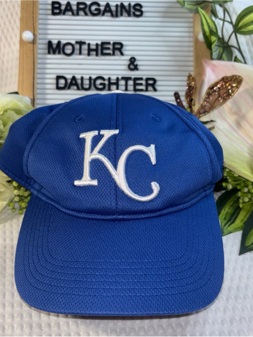 Kansas City Royals YOUTH Hat Adjustable Hat MLB Baseball Blue Cap Hat KC Royals